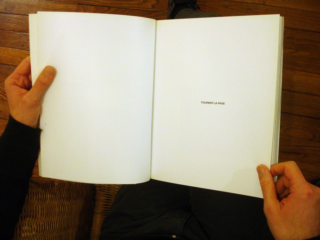 Tourner la page | Matthieu Saladin